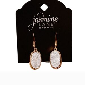 New Jasmine Lane Gold Tone Earrings For Sensitive Ears